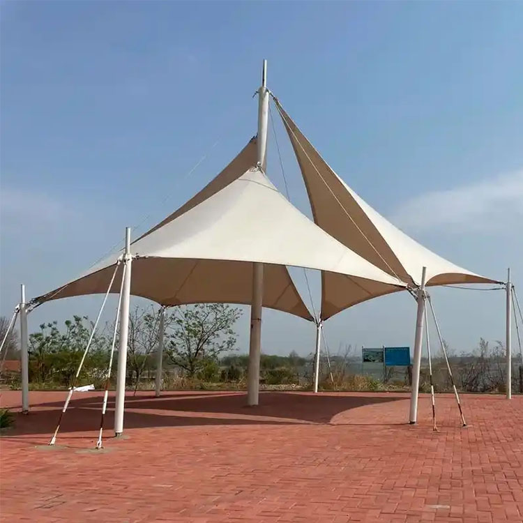 加查县膜结构景观棚