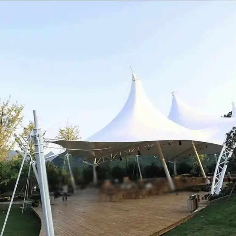 加查县膜结构景观棚