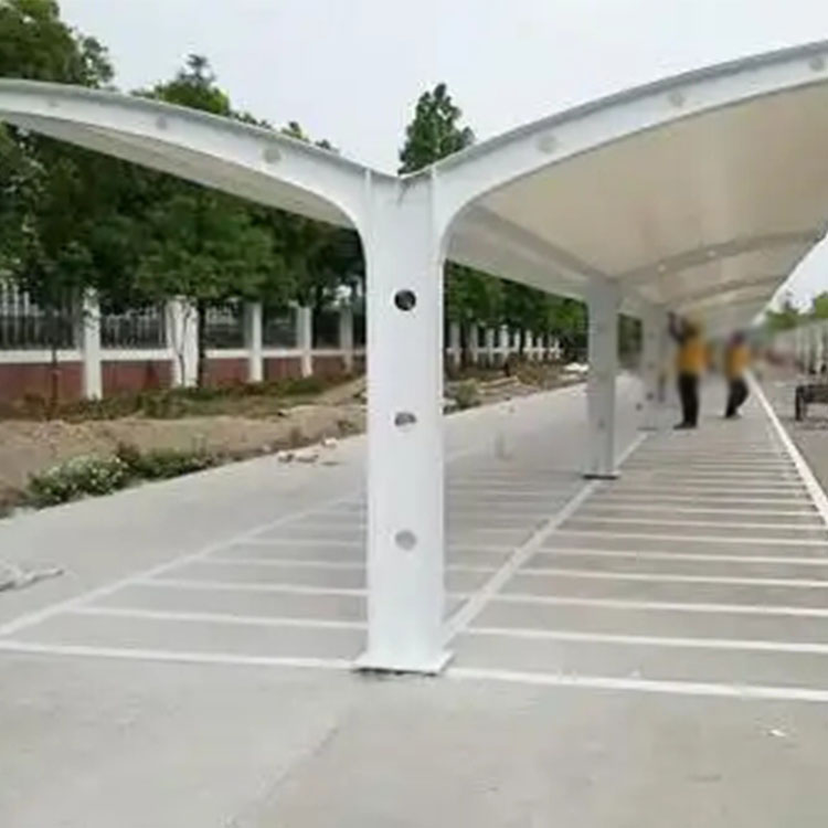 加查县膜结构电动车棚