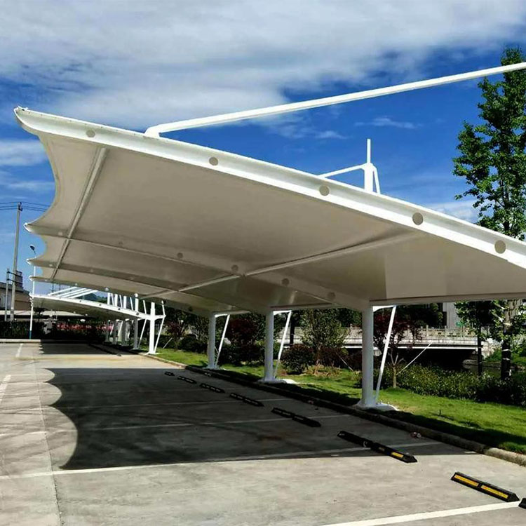 加查县膜结构汽车棚