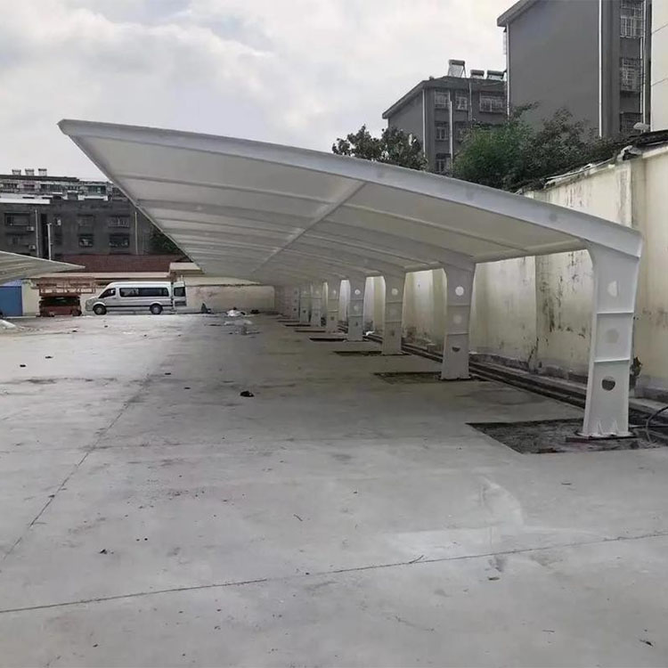 加查县膜结构汽车棚