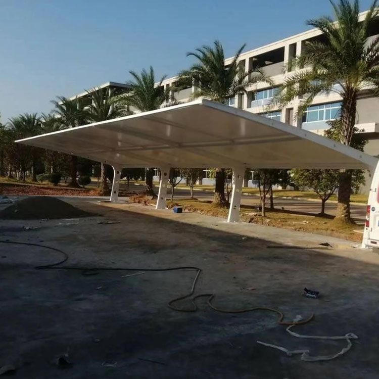 加查县膜结构汽车棚
